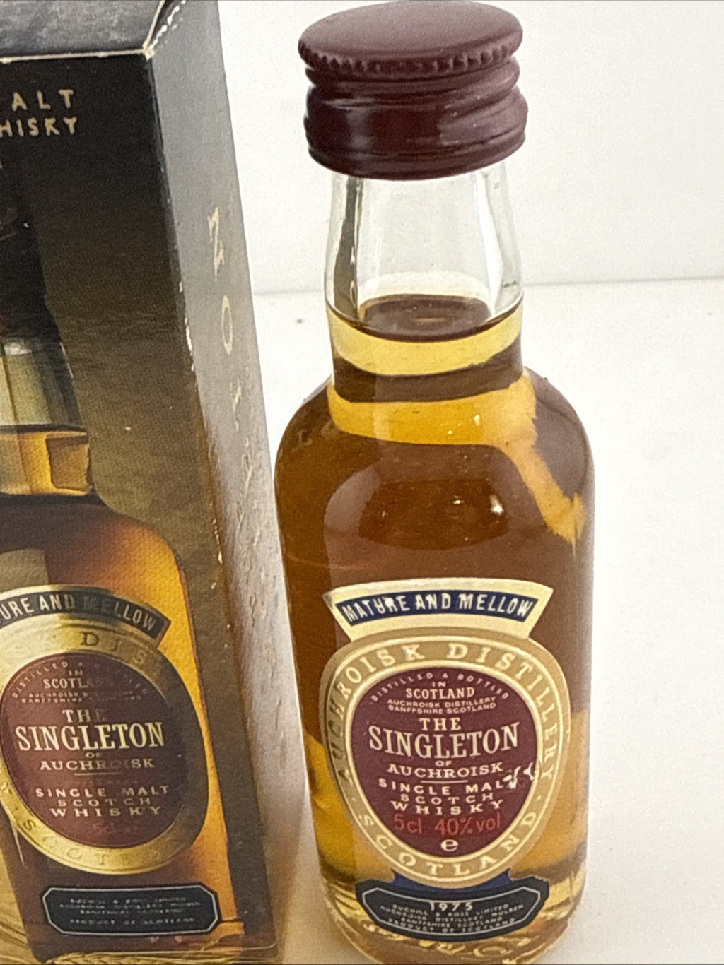The Singleton of Auchroisk 1975 Single Malt Scotch Whisky Miniature, 5cl, 40%