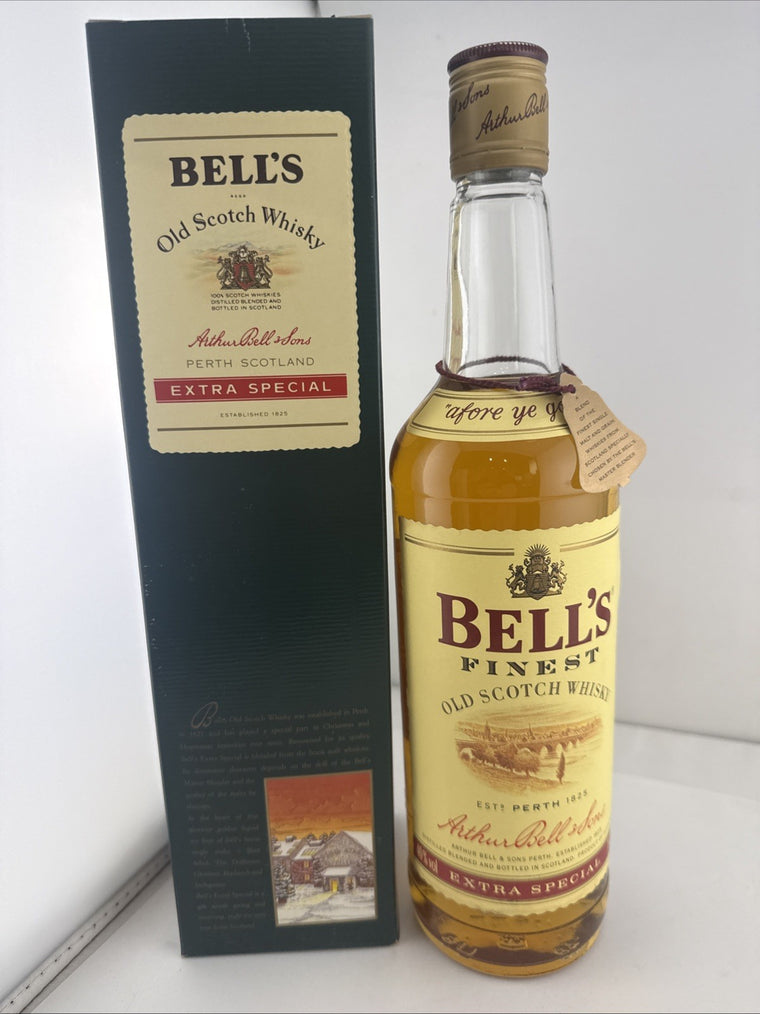 “Vintage Bell’s Extra Special Scotch Whisky Boxed 40% Old Bottling”