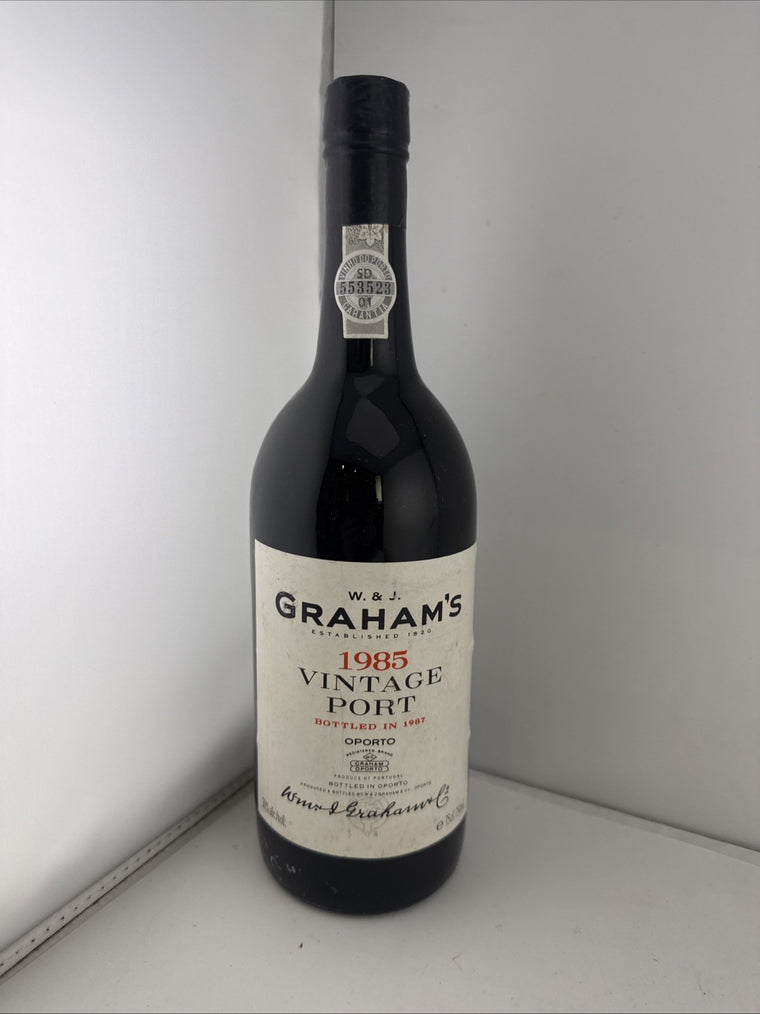 Graham’s 1985 Vintage Port Bottled 1987 75cl Oporto Portugal
