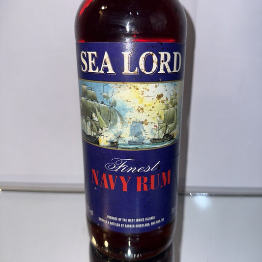 Sea Lord Finest Navy Rum, bottled by Barber Kingsland 1990s