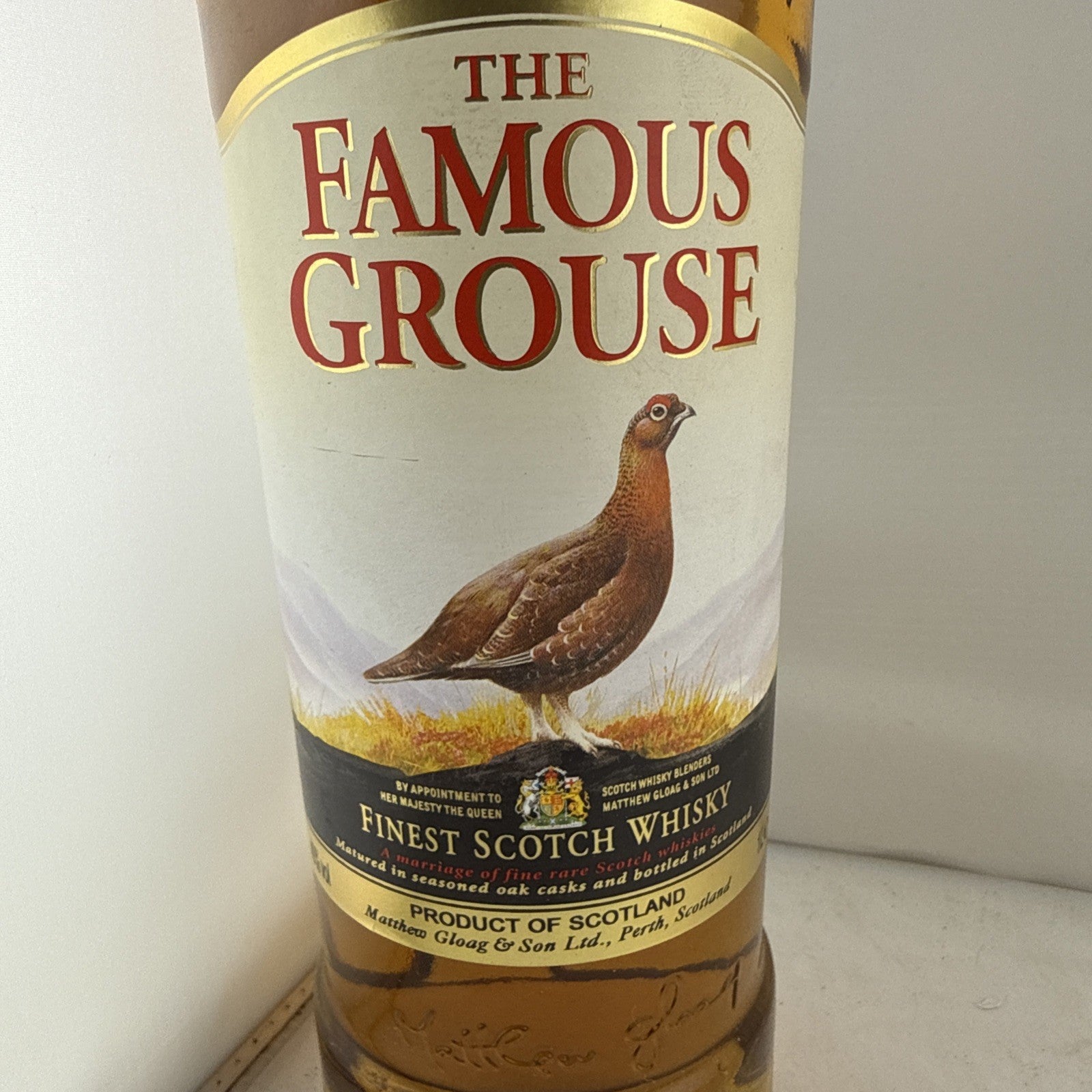 Vintage Famous Grouse Scotch Whisky 1L 40% c.2005 Spanish Import