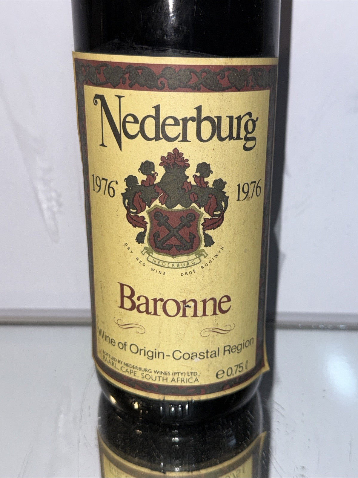 1976 Nederburg Baronne Vintage Red