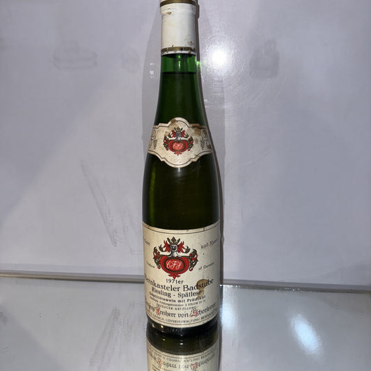 1971 Clemens Freiherr von Schorlemer Bernkasteler Badstube Riesling White