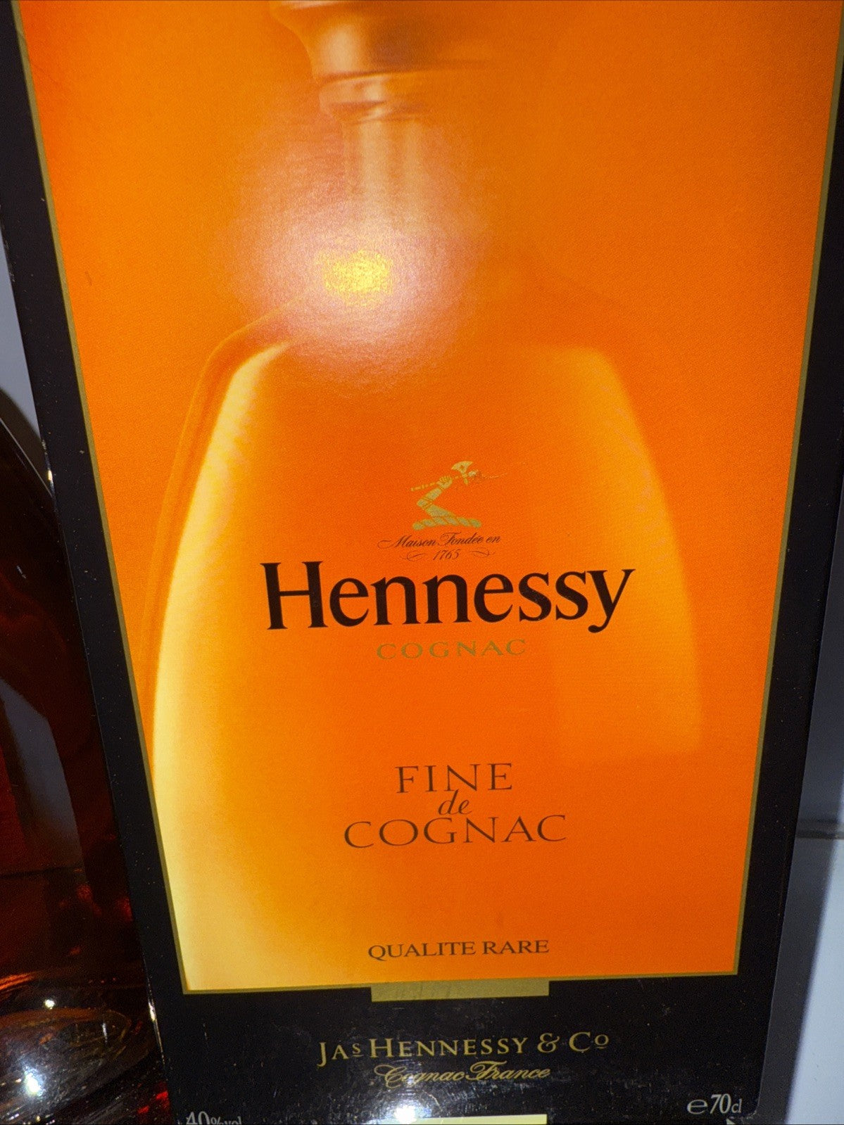 Hennessy Fine De Cognac "Qualite Rare" 70cl 40%abv