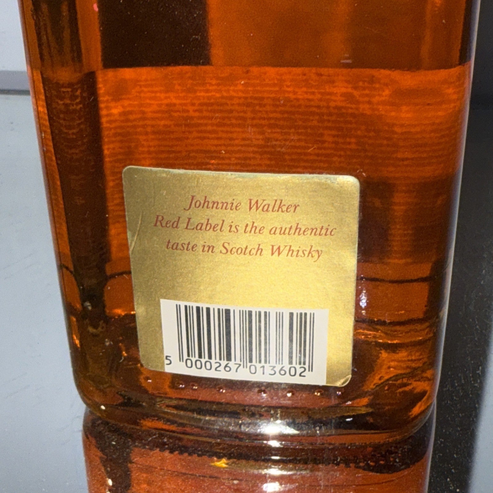 1970s Johnnie Walker Red Label 1L Dated To 1960s/70s
