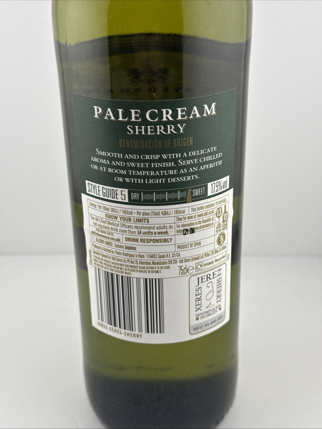 Pedro Rodríguez & Hijos (Jerez) Pale Cream Sherry