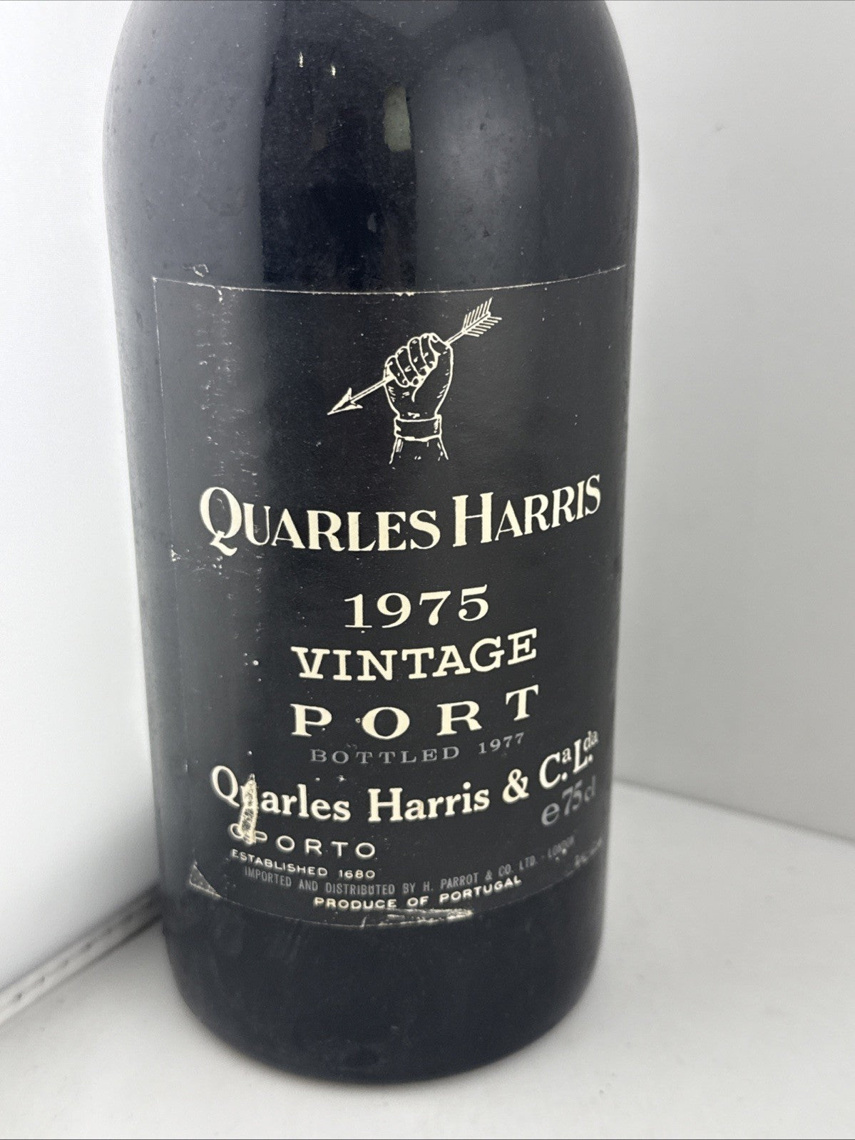 Quarles Harris 1975 Vintage Port 75cl Bottled 1977 Portugal