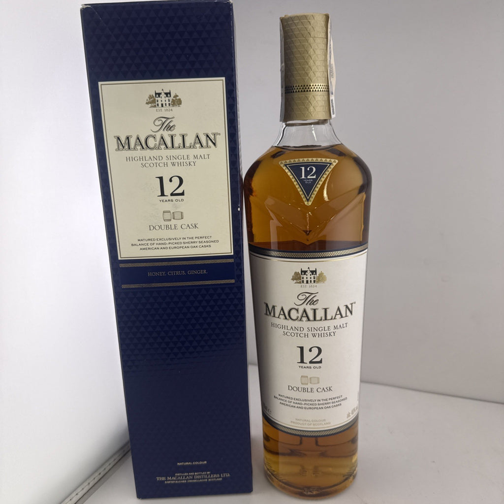 Macallan 12 Year Old Double Cask Whisky Boxed 700ml