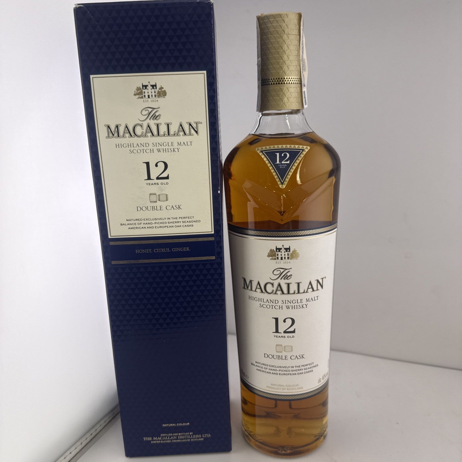 Macallan 12 Year Old Double Cask Whisky Boxed 700ml