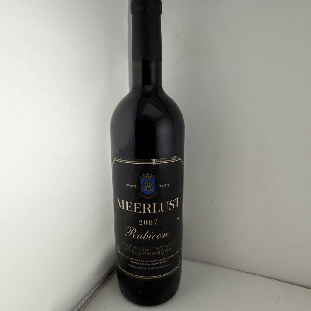 Meerlust Rubicon 2007 Stellenbosch South African Red Wine 75cl
