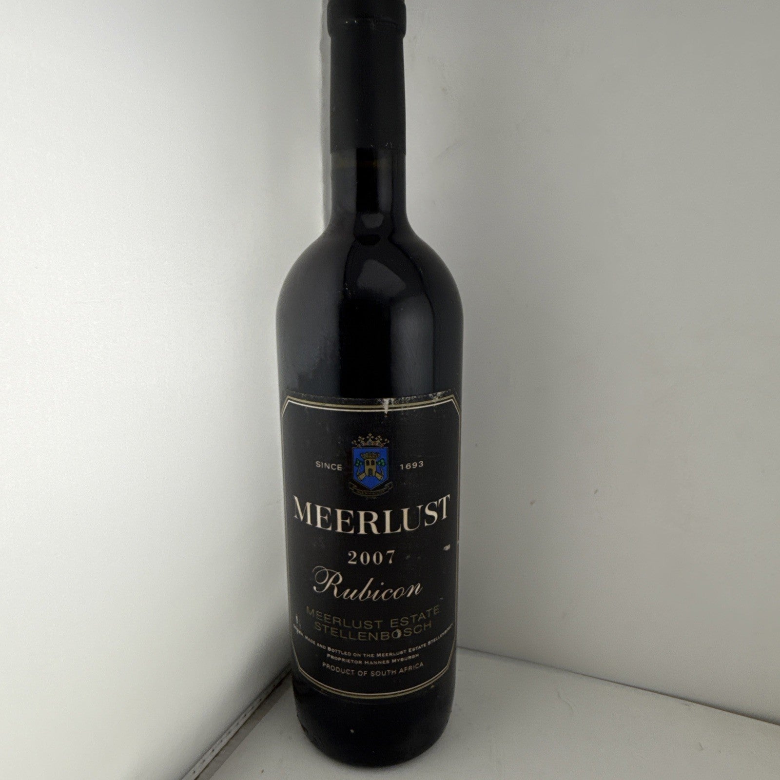 Meerlust Rubicon 2007 Stellenbosch South African Red Wine 75cl