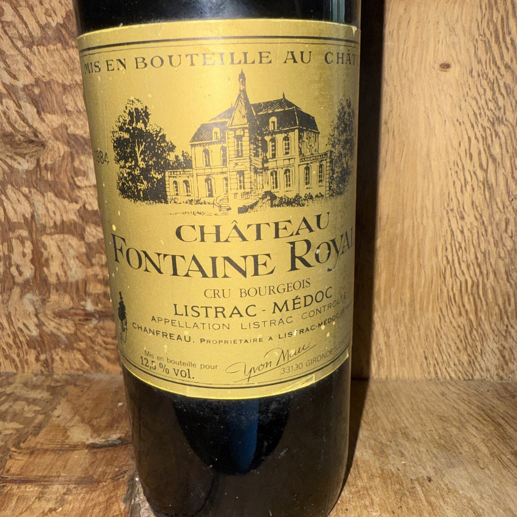 Chateau Fontaine Royal Cru Bourgeois Listrac Medoc 1984