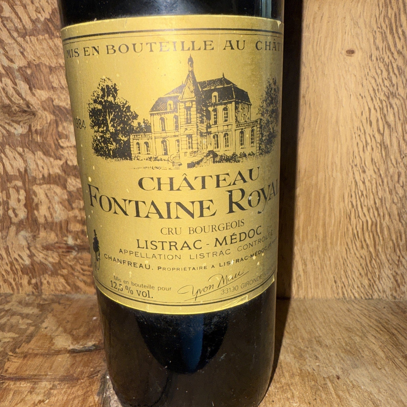 Chateau Fontaine Royal Cru Bourgeois Listrac Medoc 1984