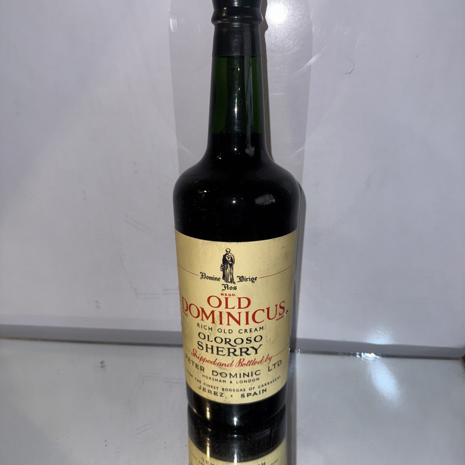 Old Dominicus Rich Old Cream Oloroso Sherry Dated To The 1960s