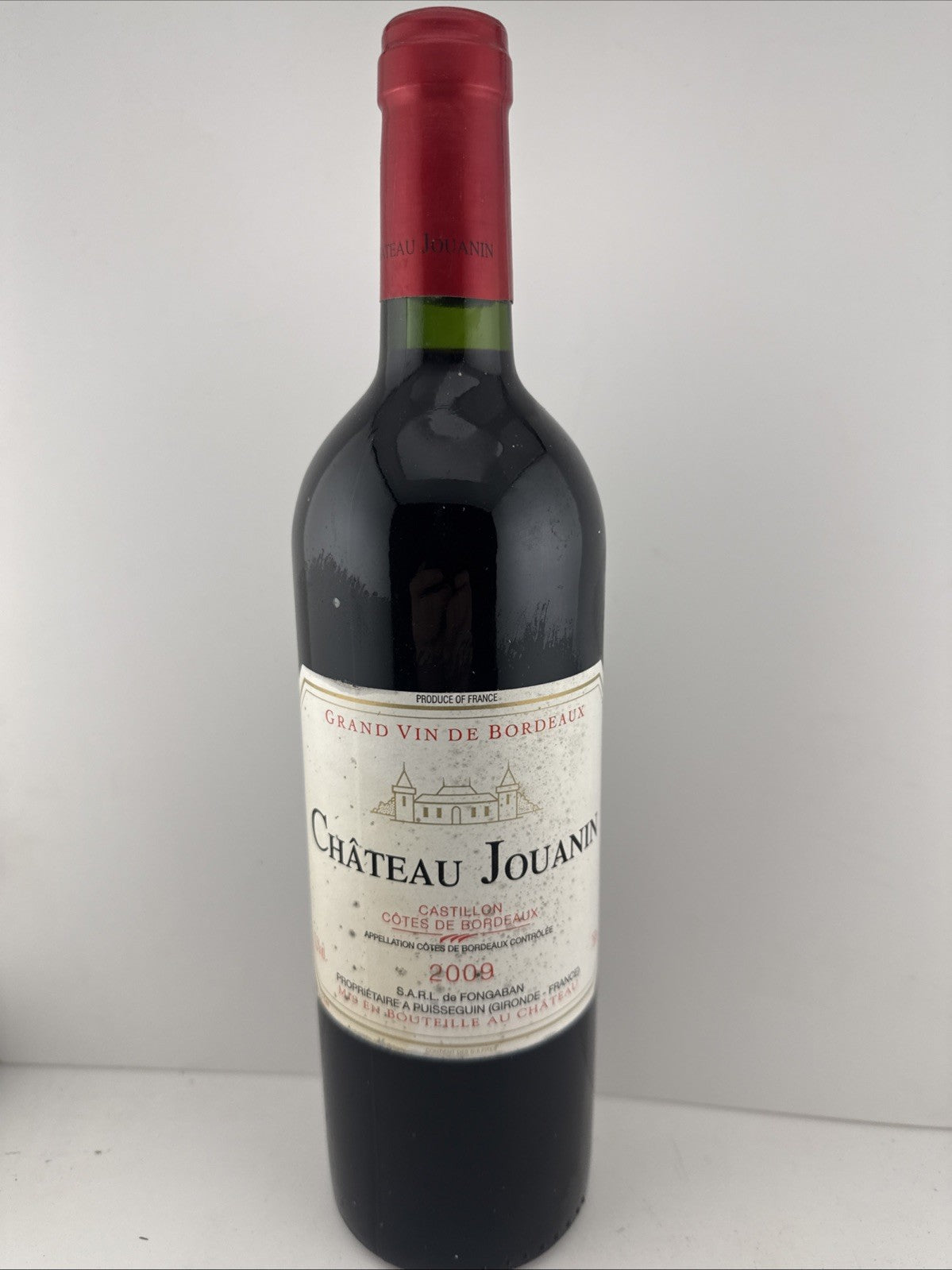 Château Jouanin 2009 Castillon Côtes de Bordeaux Red Wine 750ml