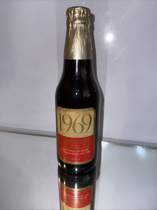 Ind Coope 1969 Lager For HRH prince Of Wales At Caernarfon July  1969