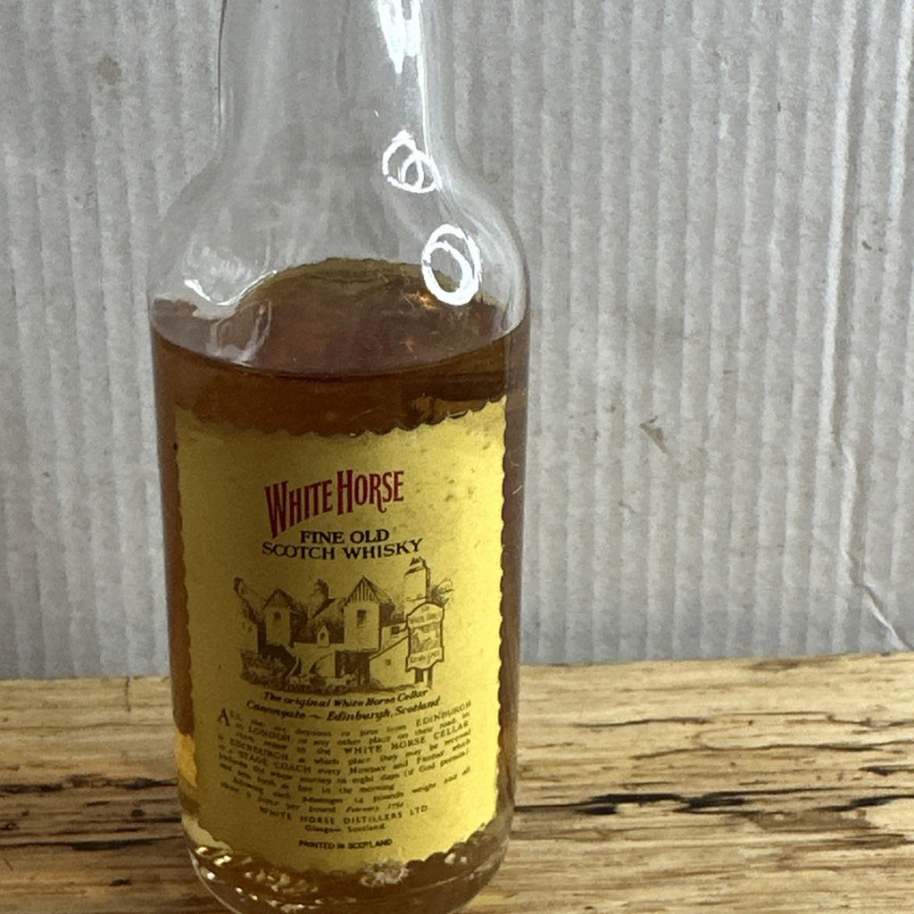 White Horse Fine Old Scotch Whisky miniature
