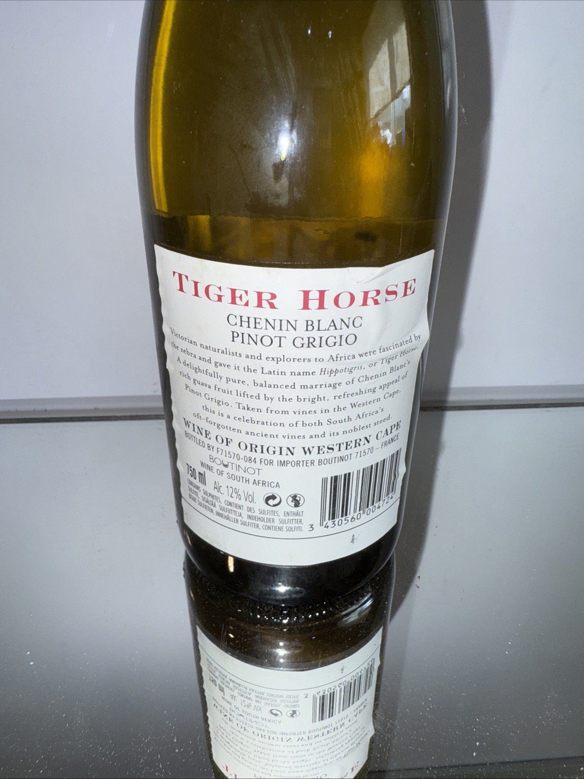 Tiger Horse Pinot Grigio 2012
