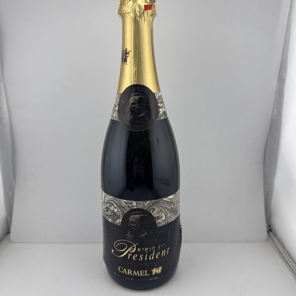 Carmel President Sparkling Wine; produced by Carmel Winery, Israel.