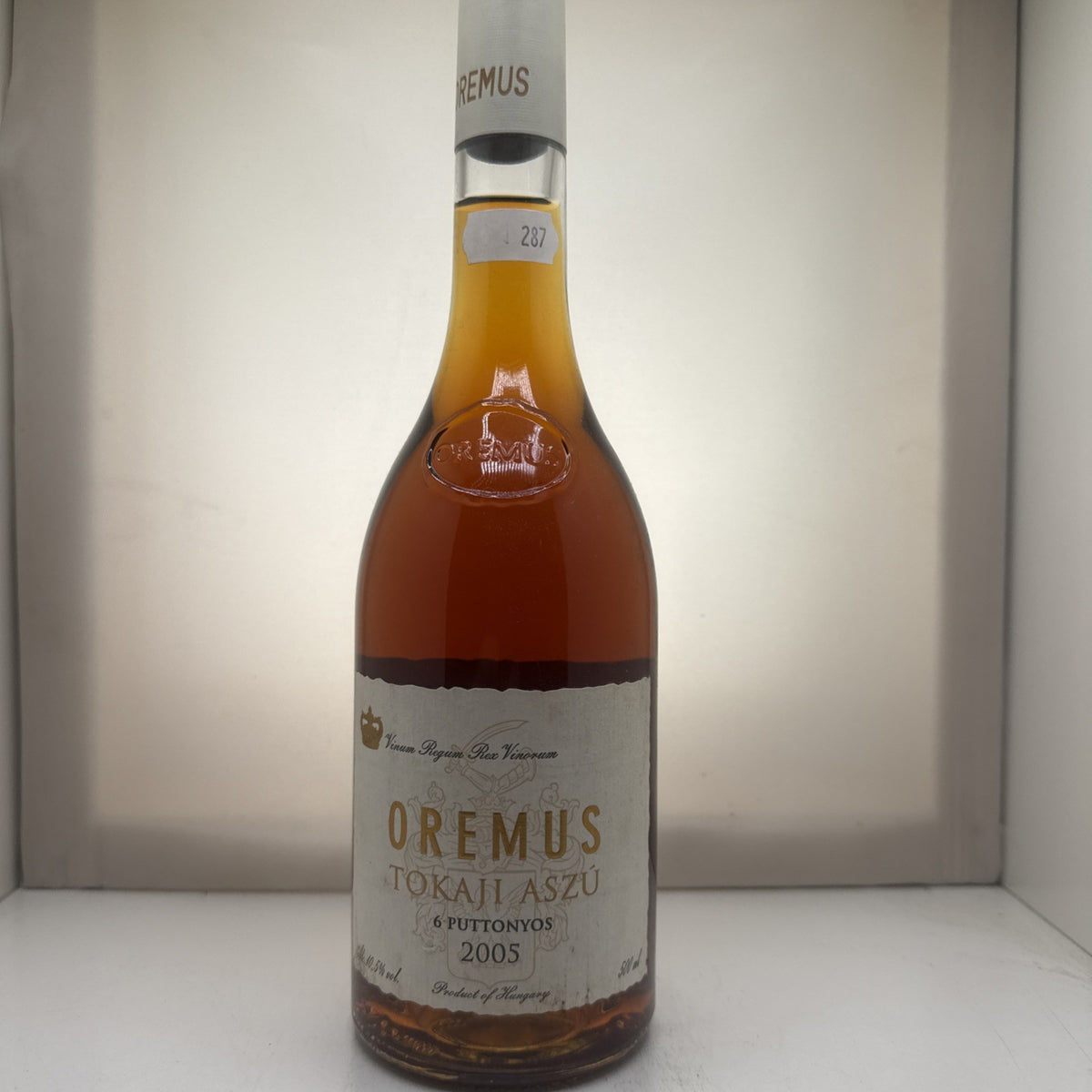 Oremus Tokaji Aszú 6 Puttonyos 2005 — 500ml Superb Fresh Desert Wine
