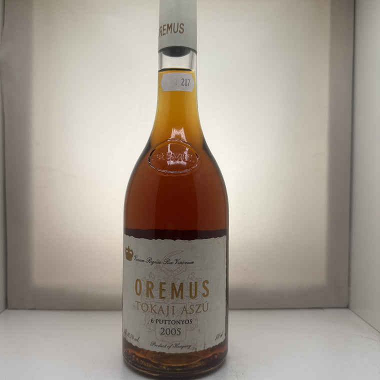 Oremus Tokaji Aszú 6 Puttonyos 2005 — 500ml Superb Fresh Desert Wine