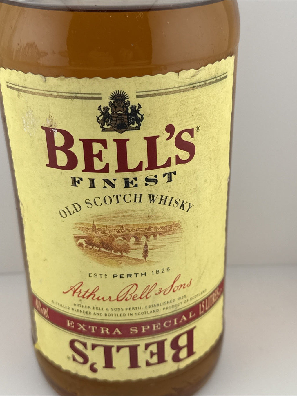 Bell’s Finest Old Scotch Whisky Extra Special 1.5L Vintage Bottled 1980s