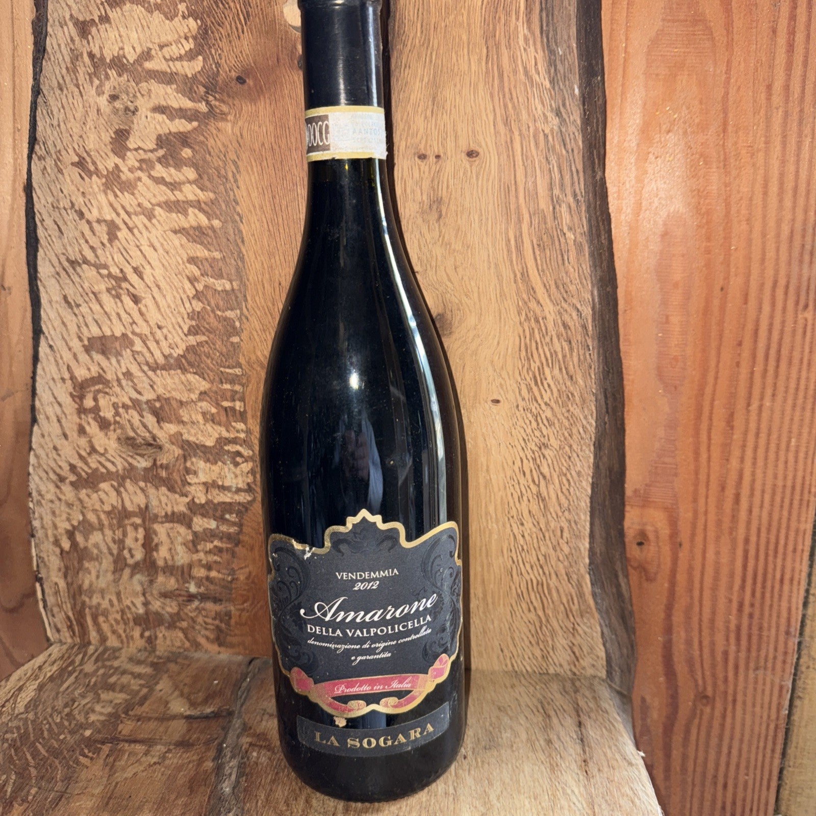 La Sogara Vendemmia Amarone della Valpolicella 2012