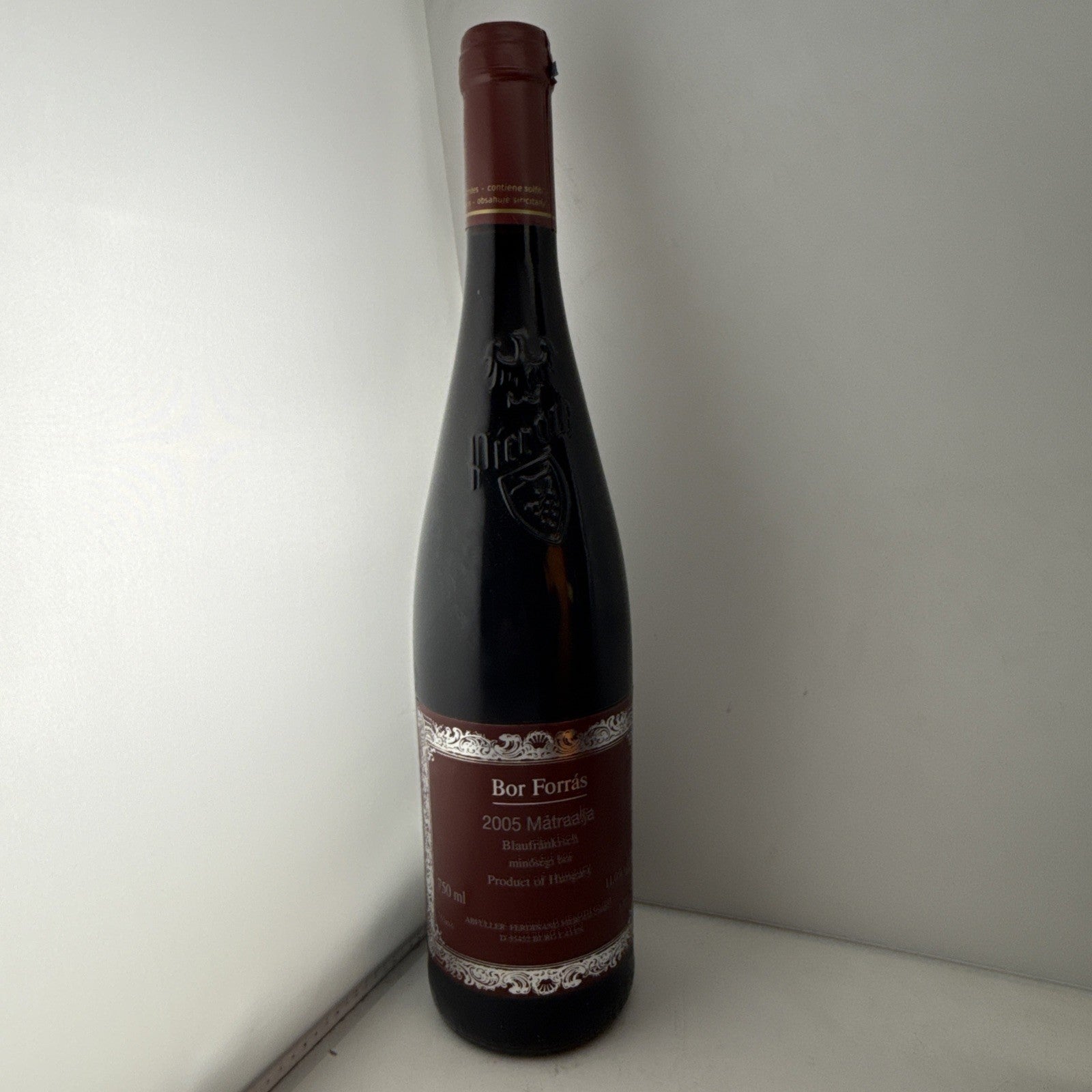 Bor Forras 2005 Matraalja Blaufrankisch Hungarian Red Wine 75cl