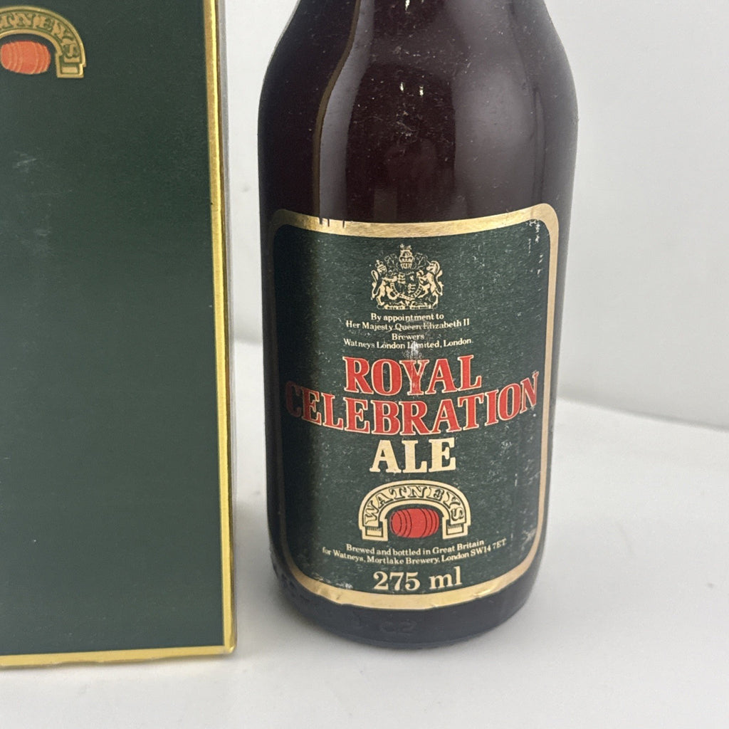 “Watney’s Royal Celebration Ale Vintage Beer Bottle With Box 275ml”