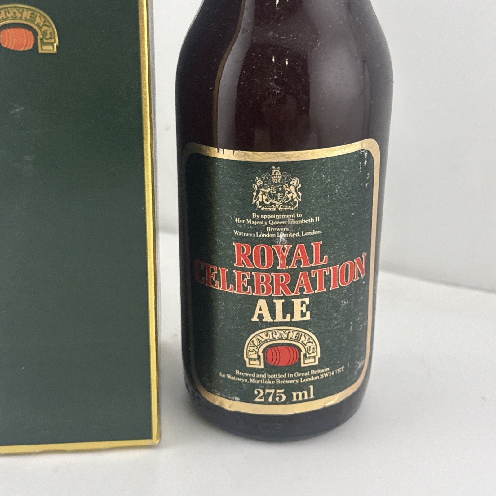 “Watney’s Royal Celebration Ale Vintage Beer Bottle With Box 275ml”
