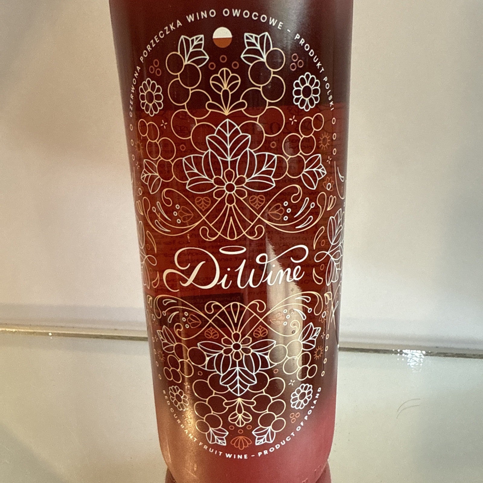 Di Wine Red Current Sparkling wine Polish!