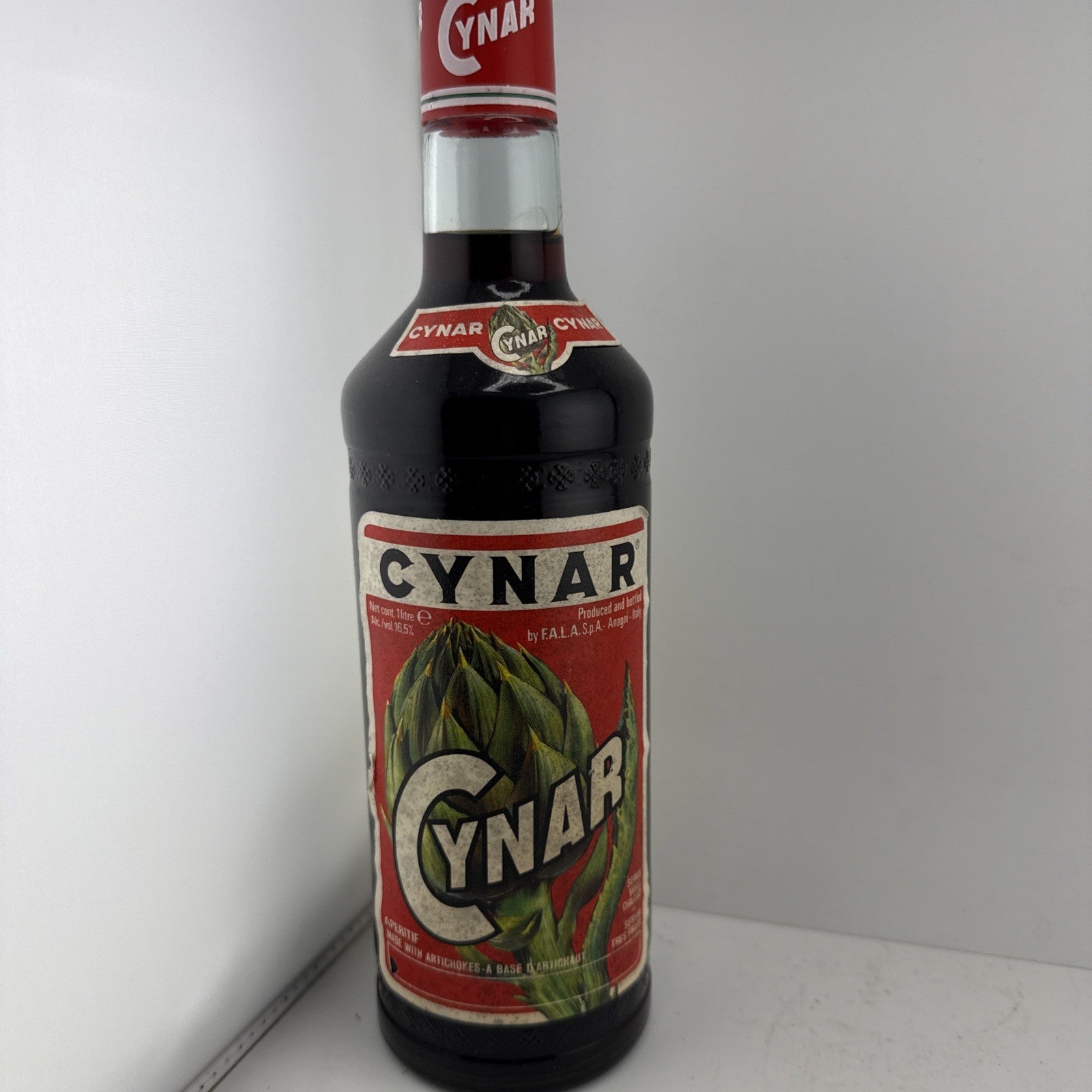 Cynar 1 Litre 16.5% Vintage 1980s Italian Amaro