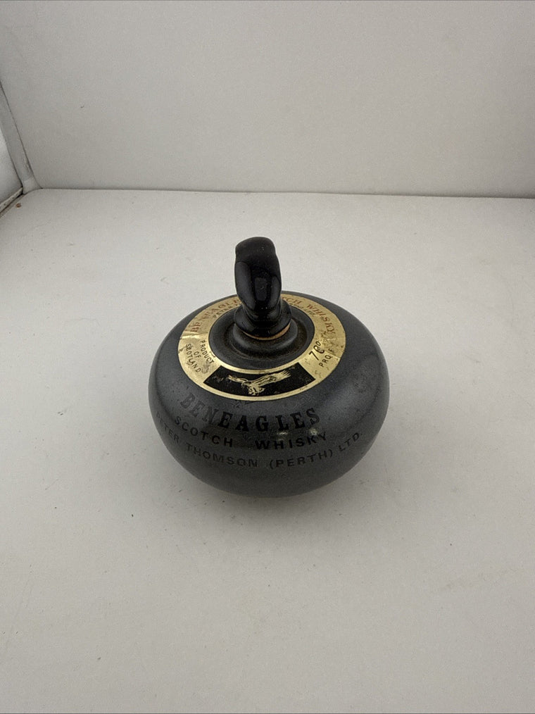 vintage  Scotch whisky ceramic decanter, produced by Peter Thomson (Perth) Ltd