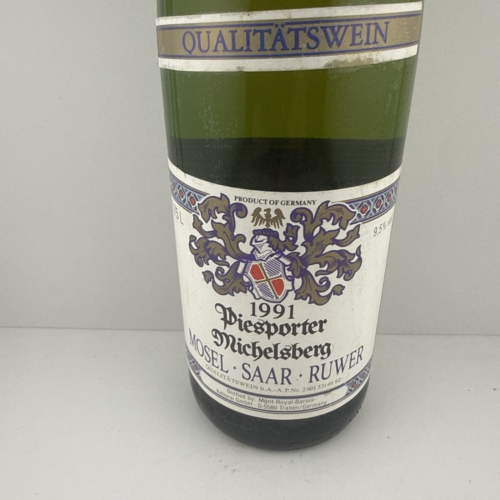 1991 Piesporter Michelsberg Riesling – Mosel Saar Ruwer