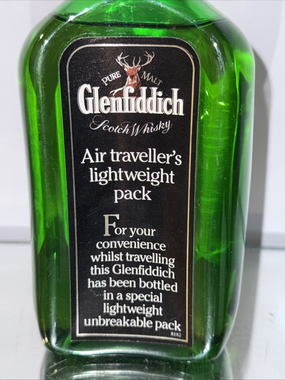 Glenfiddich Special Reserve Single Malt Whisky (50 Cl ) 1980s Airplane Bottle