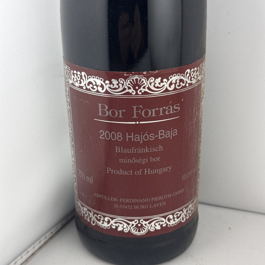 Bor Forrás Blaufränkisch 2008 Hajós-Baja Hungary Red Wine 75cl