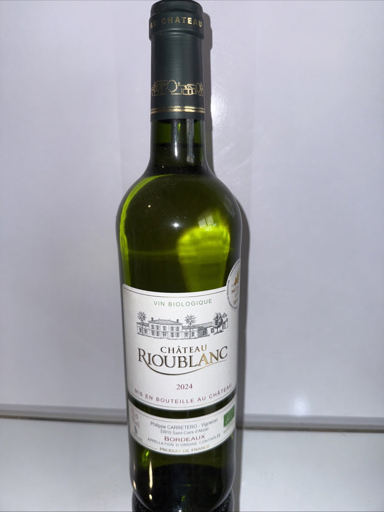 Château Rioublanc Bordeaux Blanc 2024