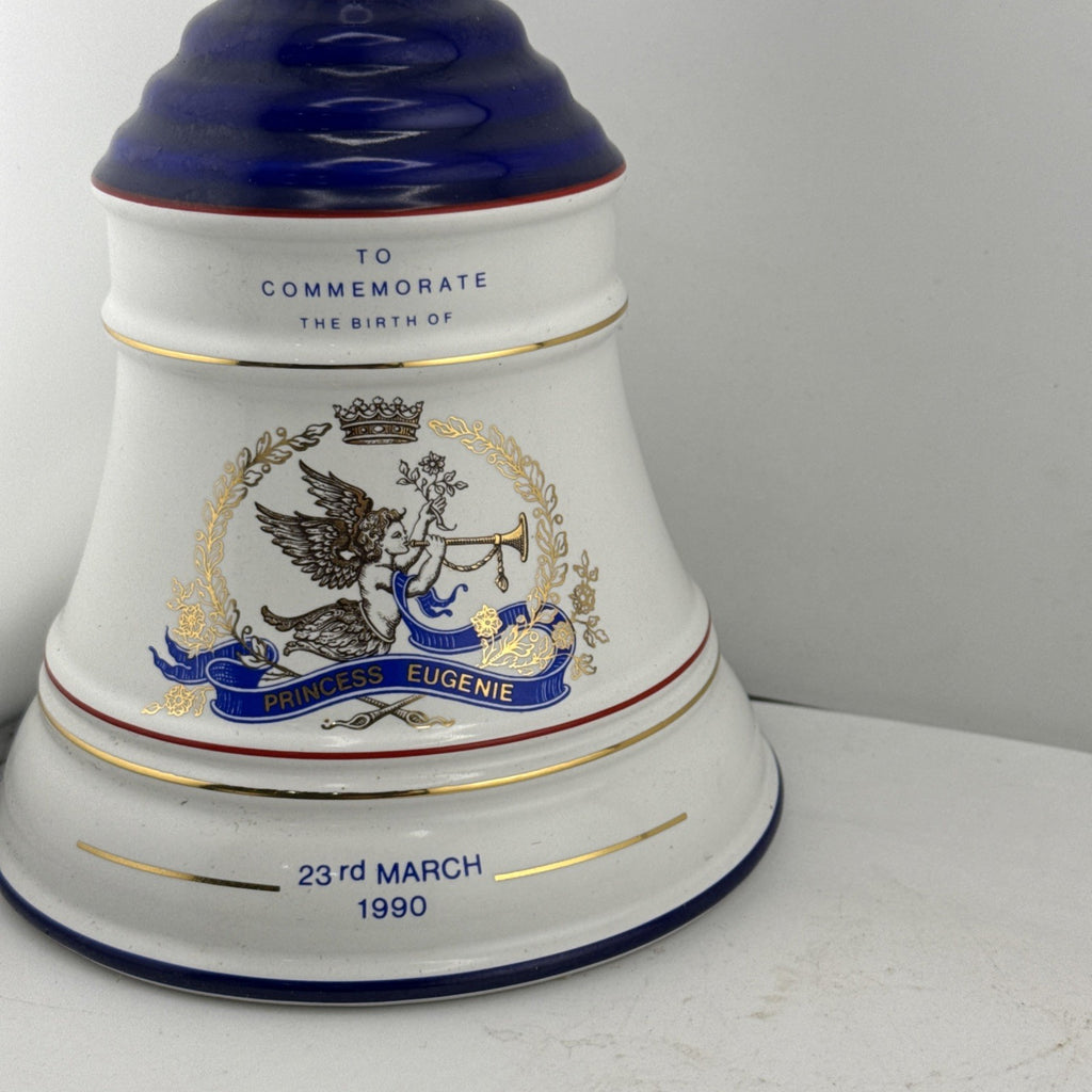 Bells 1990 Princess Eugenie Royal Decanter Scotch Whisky 75cl Boxed Full