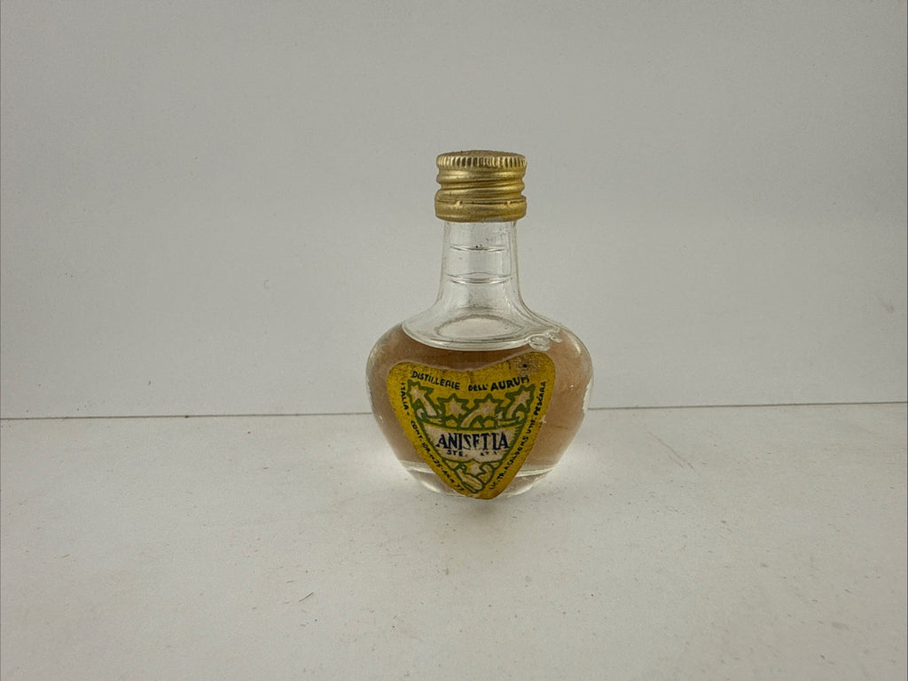 Aurum Anisetta Miniature c1960s Italian Anise Liqueur