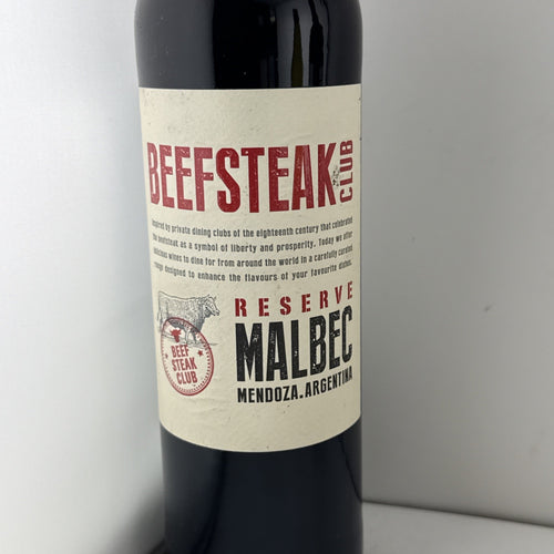Beefsteak Club Reserve Malbec 2024 Mendoza Argentina 750ml 12.5%
