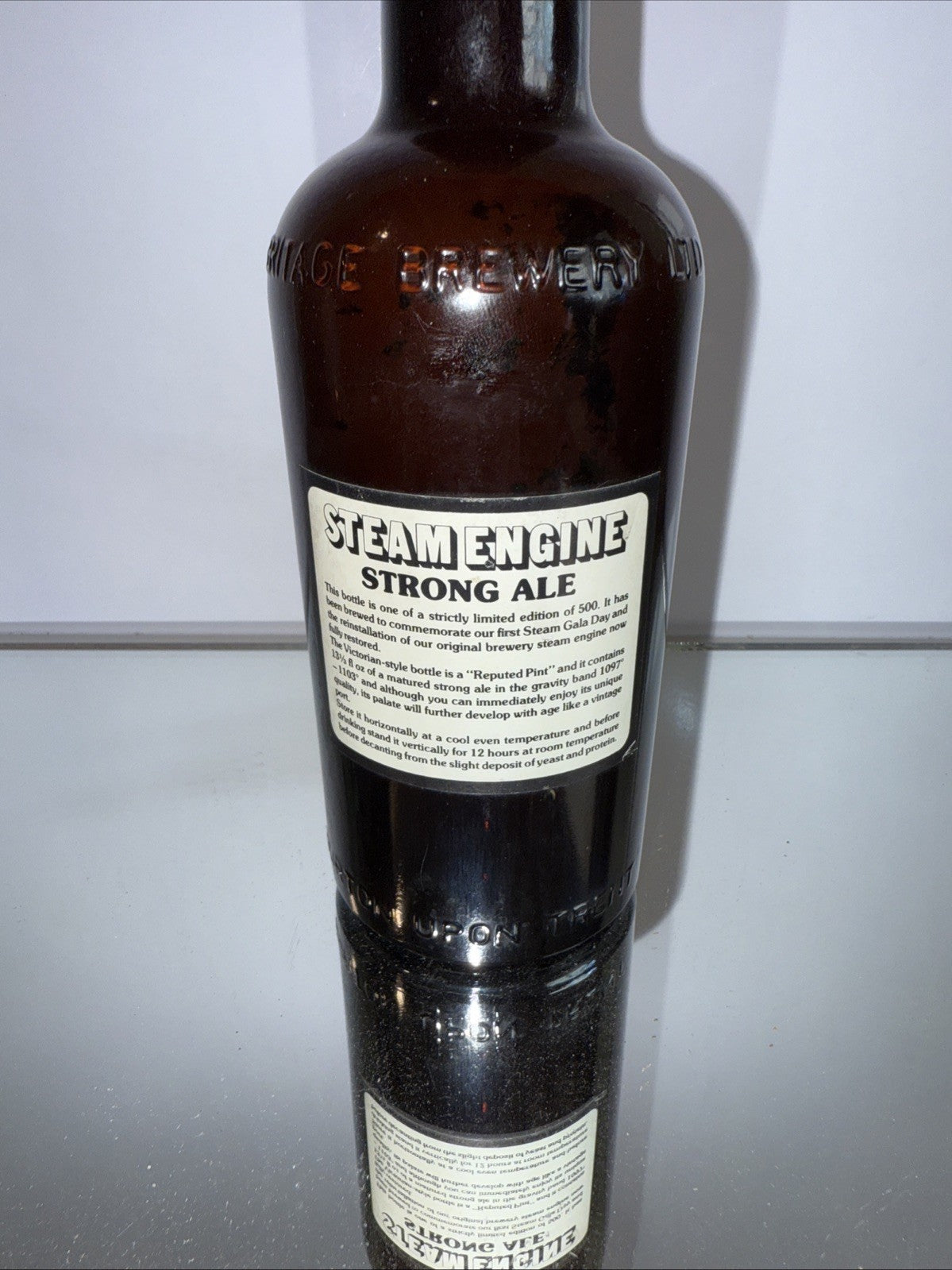 "Heritage Brewery Museum Steam Engine Strong Ale" from September 1987