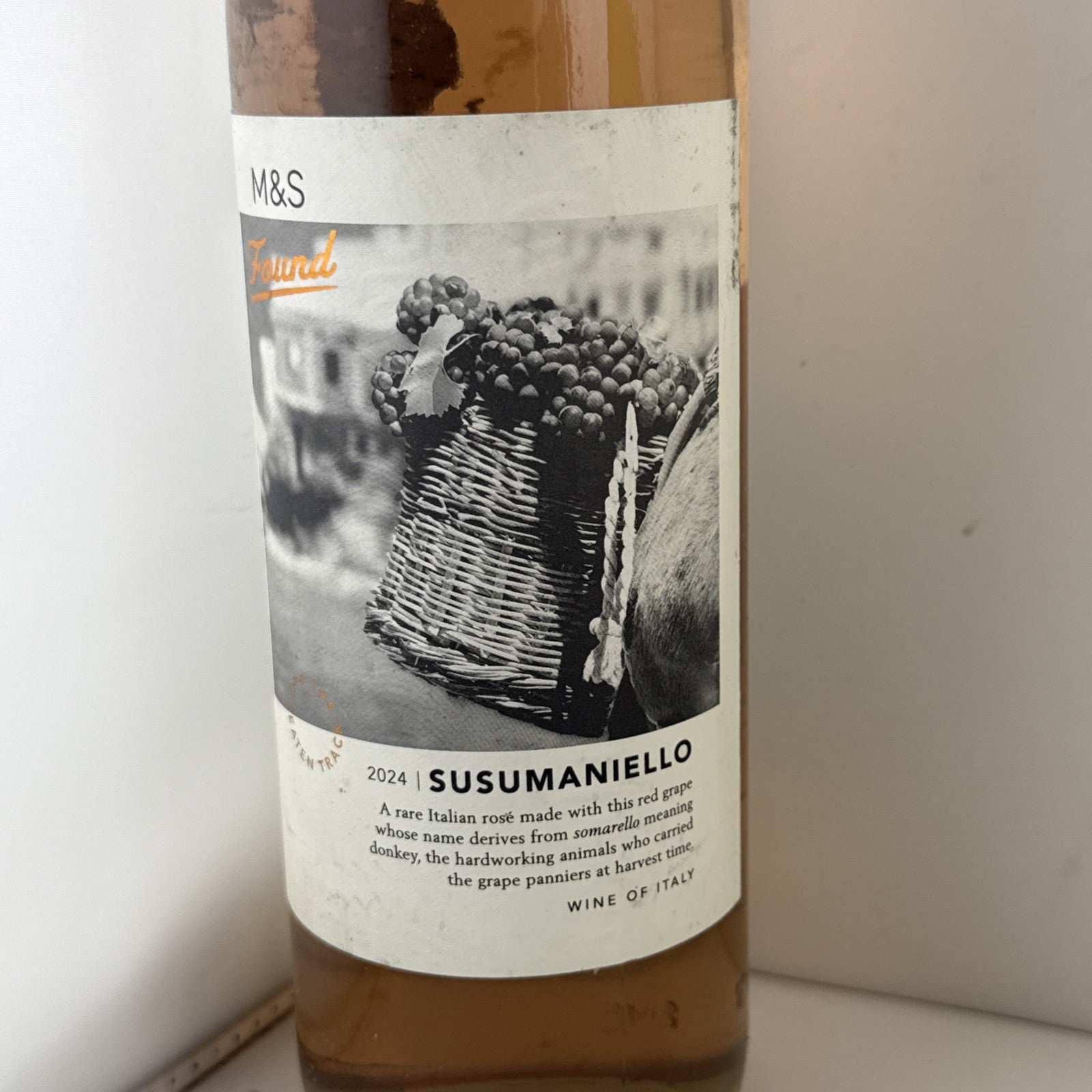M&S Found Susumaniello Rosé 2024 Italian Rosé Wine 75cl