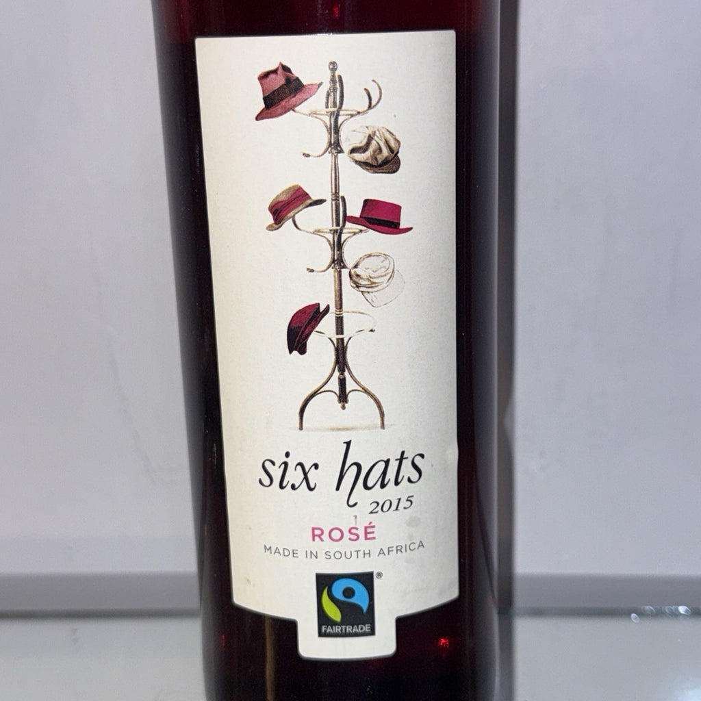 Six Hats Rosé 2015 is a Fairtrade-certified South African rosé