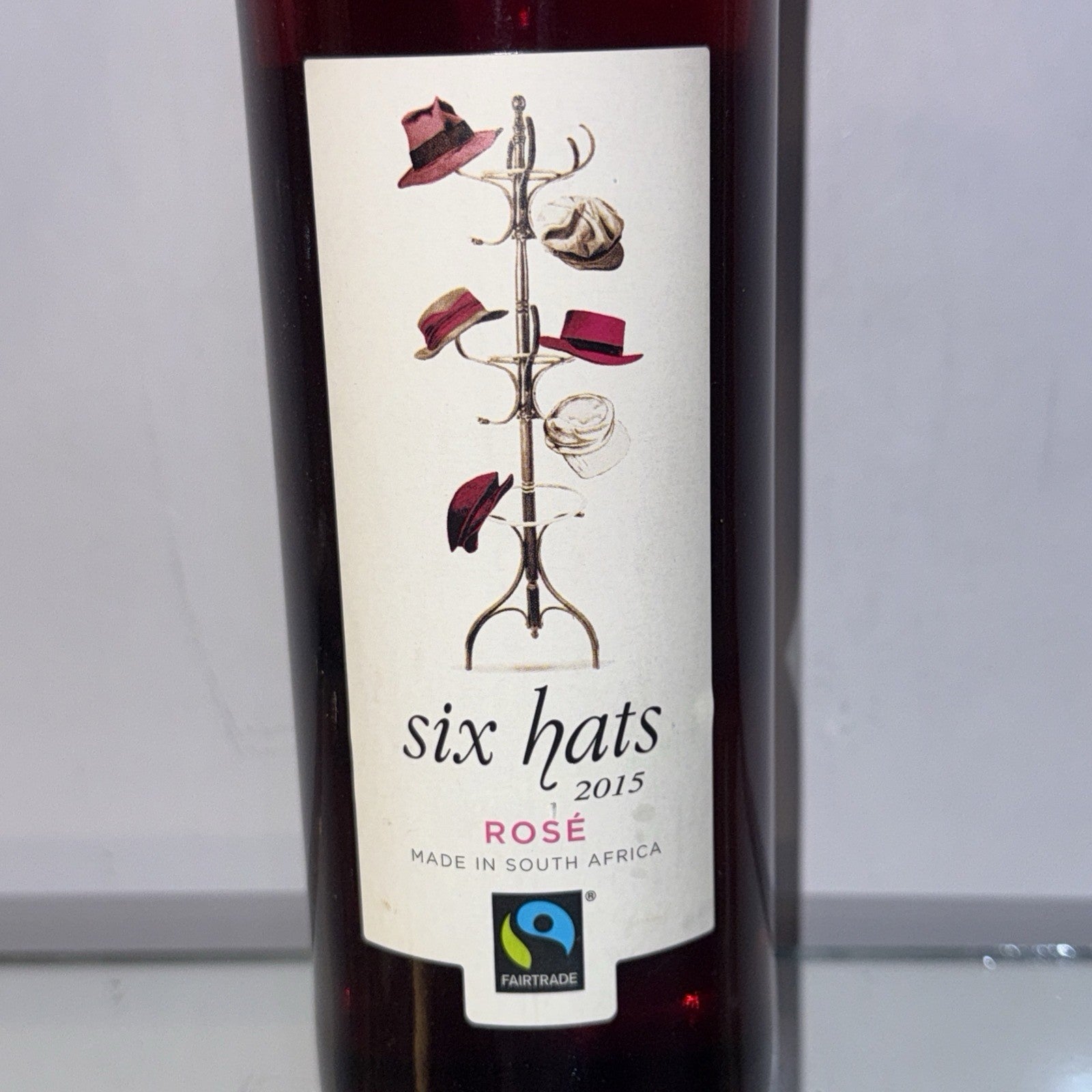 Six Hats Rosé 2015 is a Fairtrade-certified South African rosé