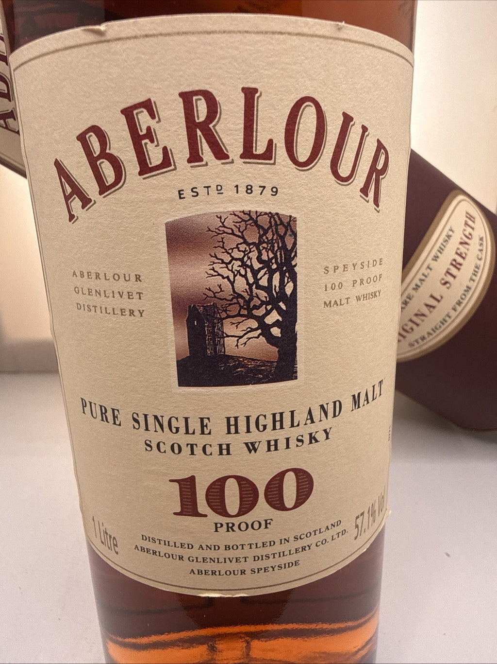 Aberlour 100 Proof — No Age Statement — 1 Litre, c.1990s