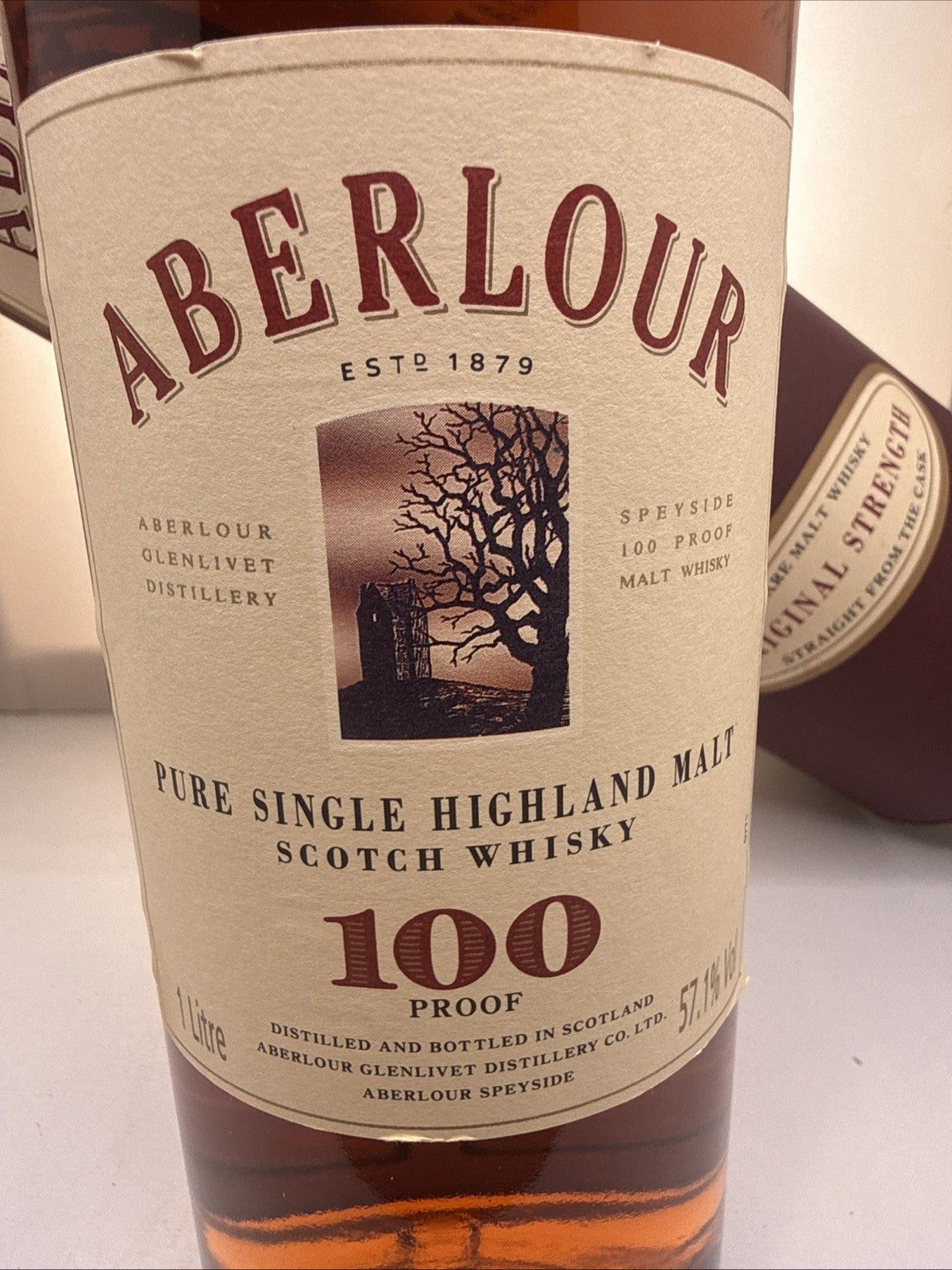 Aberlour 100 Proof — No Age Statement — 1 Litre, c.1990s
