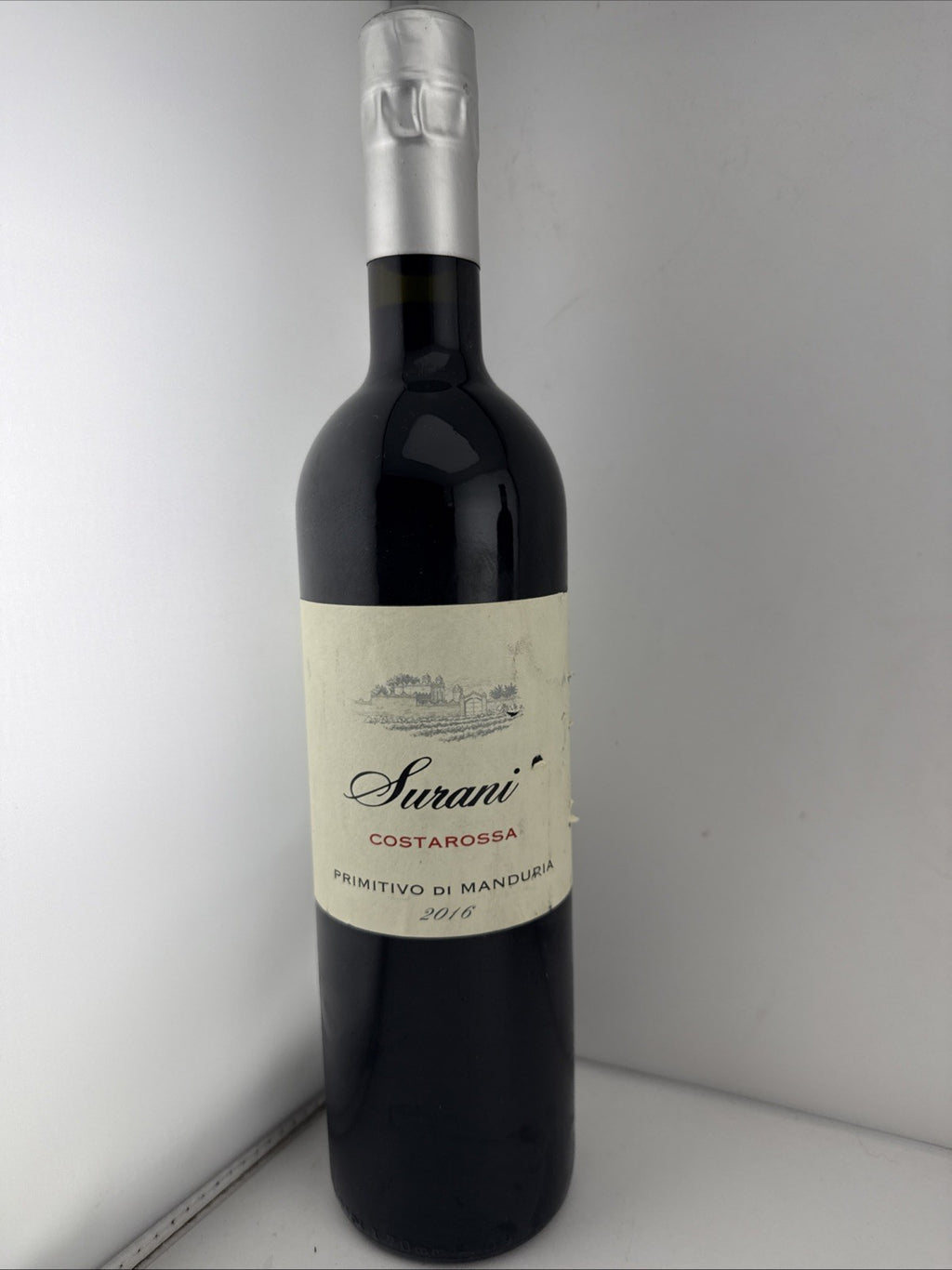 Surani Costarossa Primitivo di Manduria DOC 2016 Italian Red Wine 75cl