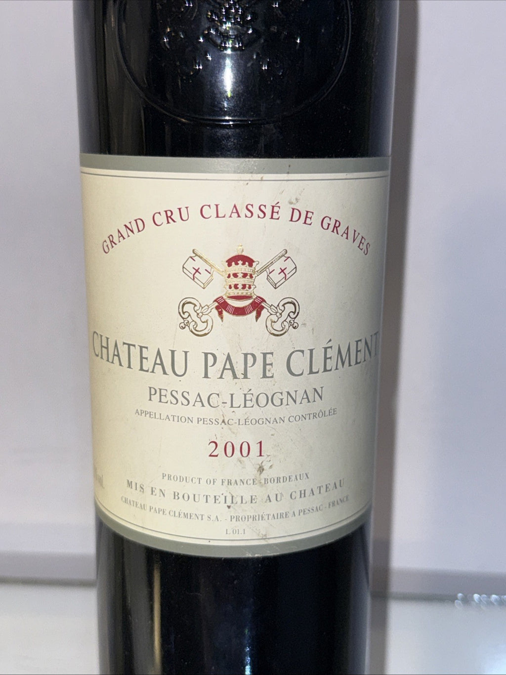 2001 Château Pape Clément Pessac-Léognan French Red