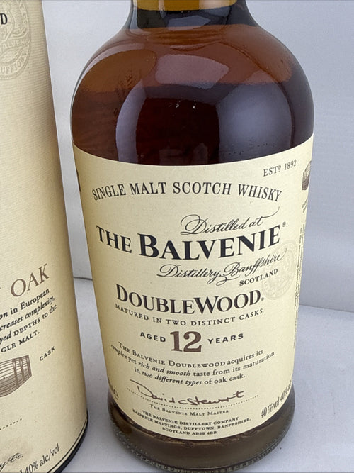 The Balvenie DoubleWood 12 Year Old Single Malt Scotch Whisky 70cl Boxed