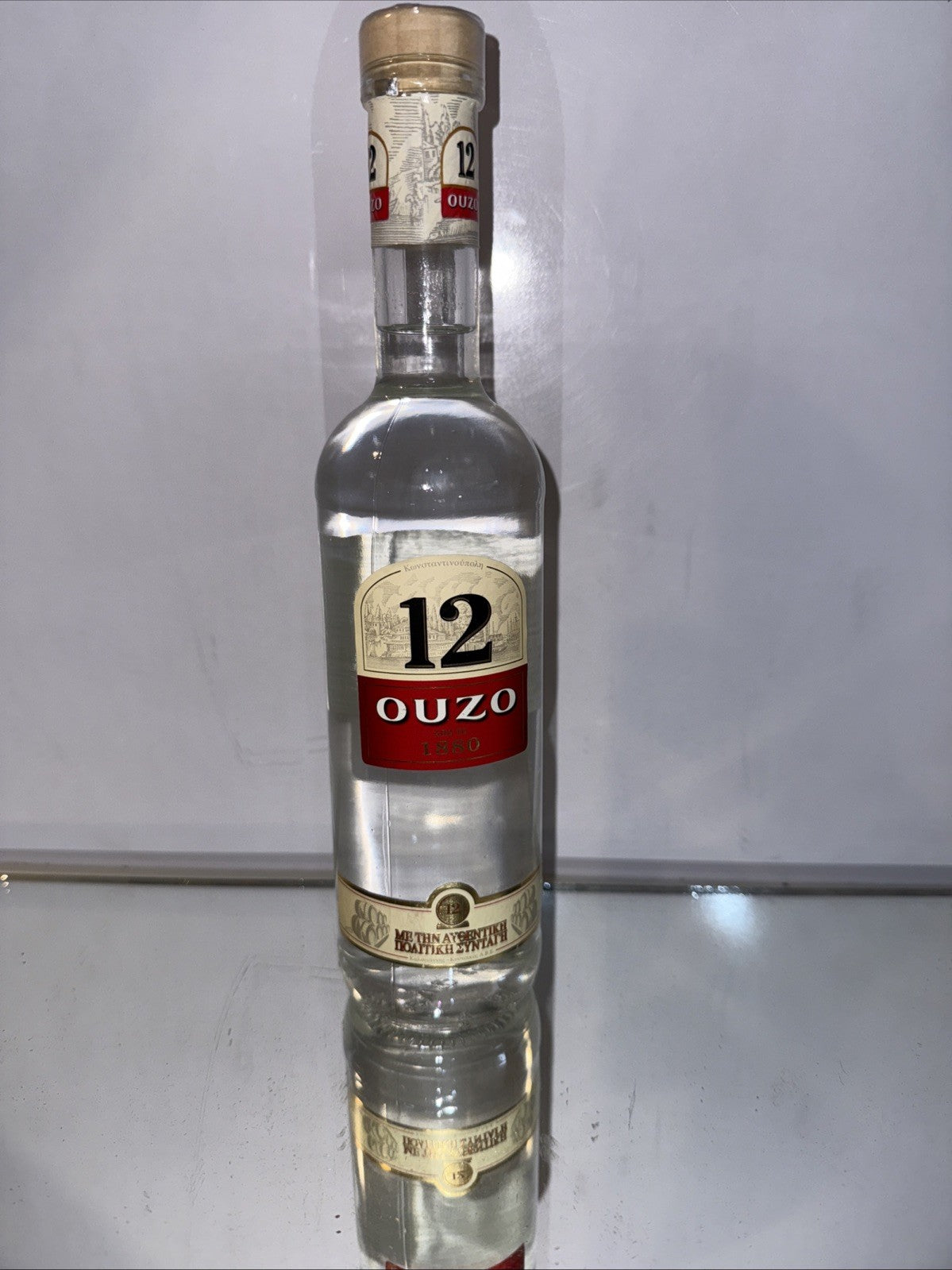 35 Cl Bottle Of 12 greek  Ouzo